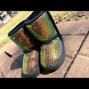 Sequin Toddler Ugg Boots